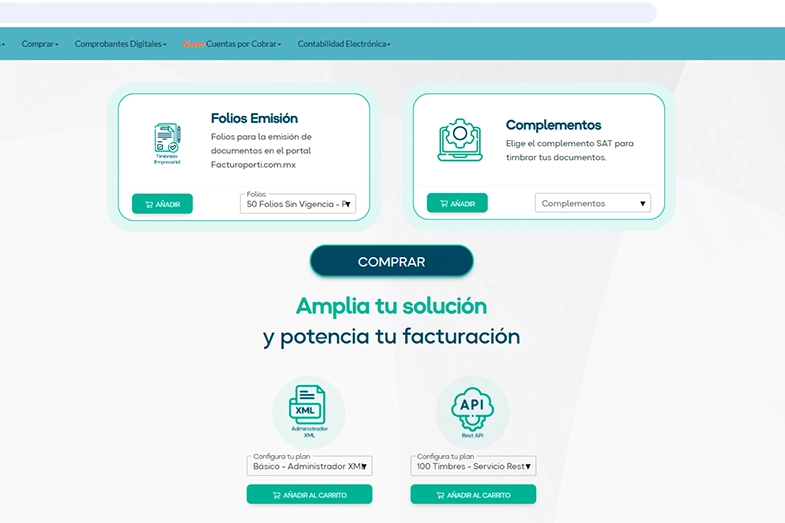 como comprar folios fiscales