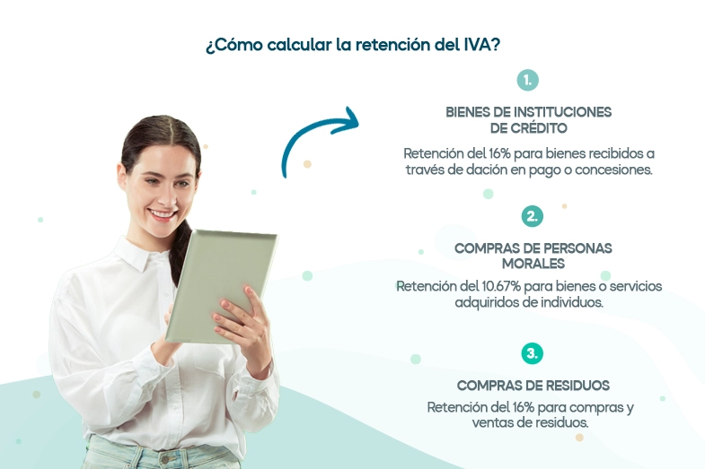 Aprender a calcular la retención del IVA
