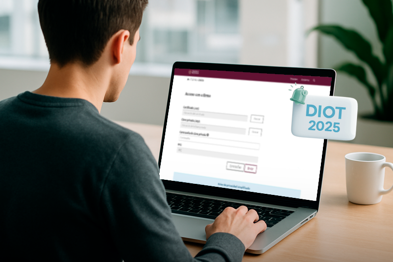 Como presentar la DIOT paso a paso 2025